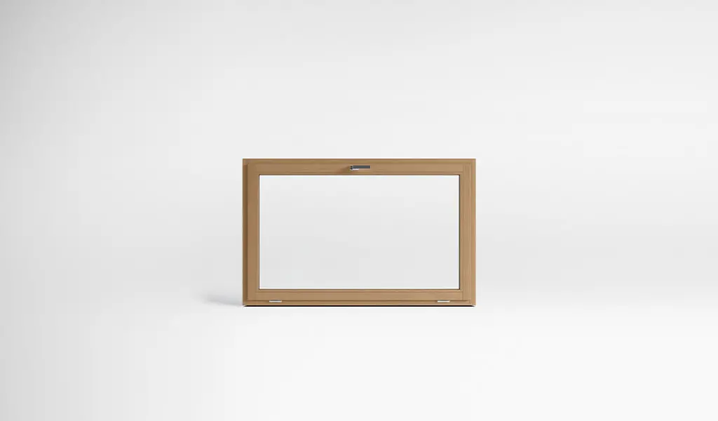 Finestra a wasistas in legno