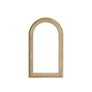 Infisso curvo in legno