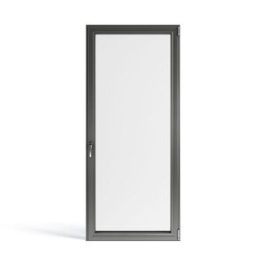 Porta finestra anta singola ribassata in alluminio - Tecnoplast Infissi