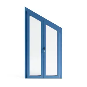 Porta finestra fuori squadro in PVC - Tecnoplast Infissi