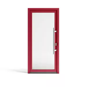 Portoncino vetrato in PVC - Tecnoplast Infissi